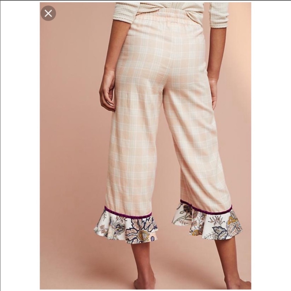 Anthropologie Floreat Patchwork Sleep Pants NWT pj - Picture 4 of 5